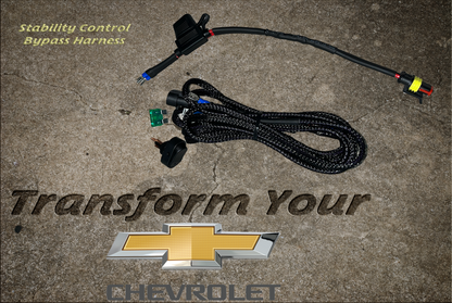 Silverado Full Size Plug and Play Stability Control Bypass Harness